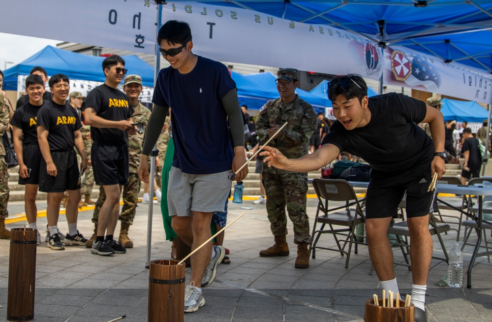 US-Soldier-KATUSA Friendship Week - K-Culture Festival