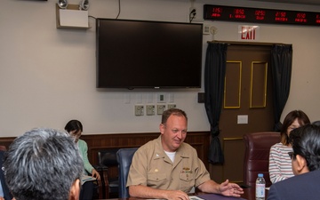 Sasebo City Mayor Miyajima Visits CFAS for Quarterly Meeting and Luncheon