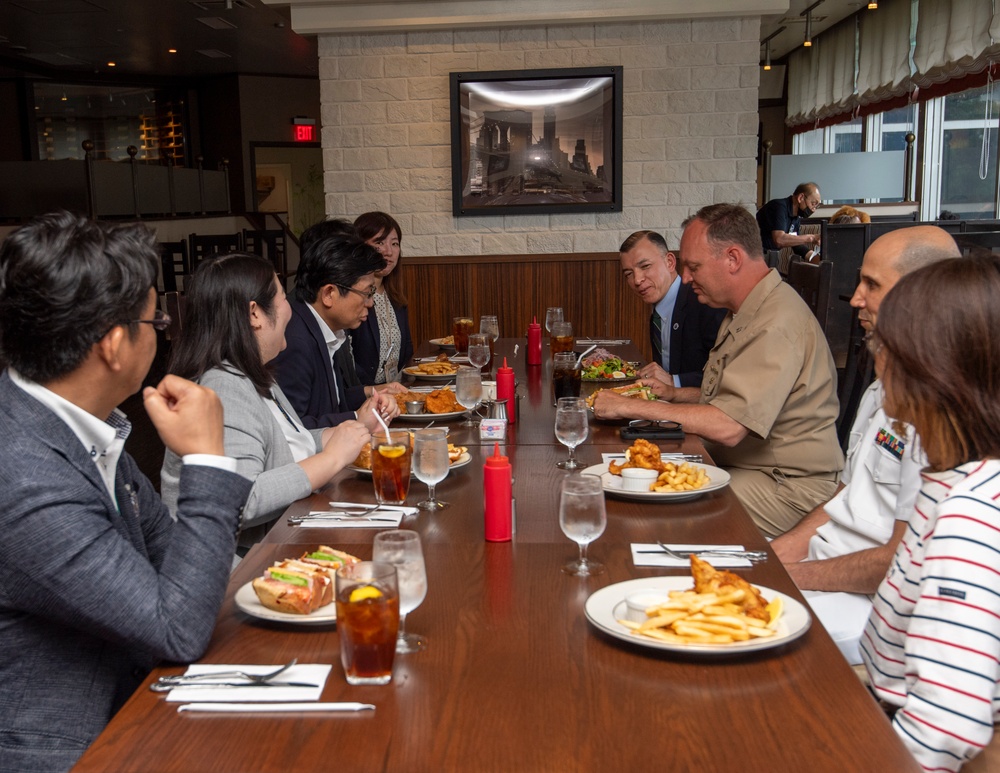 Sasebo City Mayor Miyajima Visits CFAS for Quarterly Meeting and Luncheon