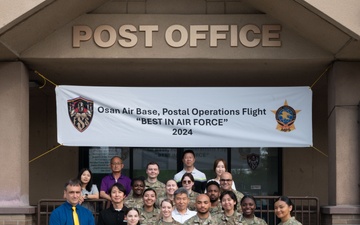 51st FSS Post Office recieves Air Force level award for excellence