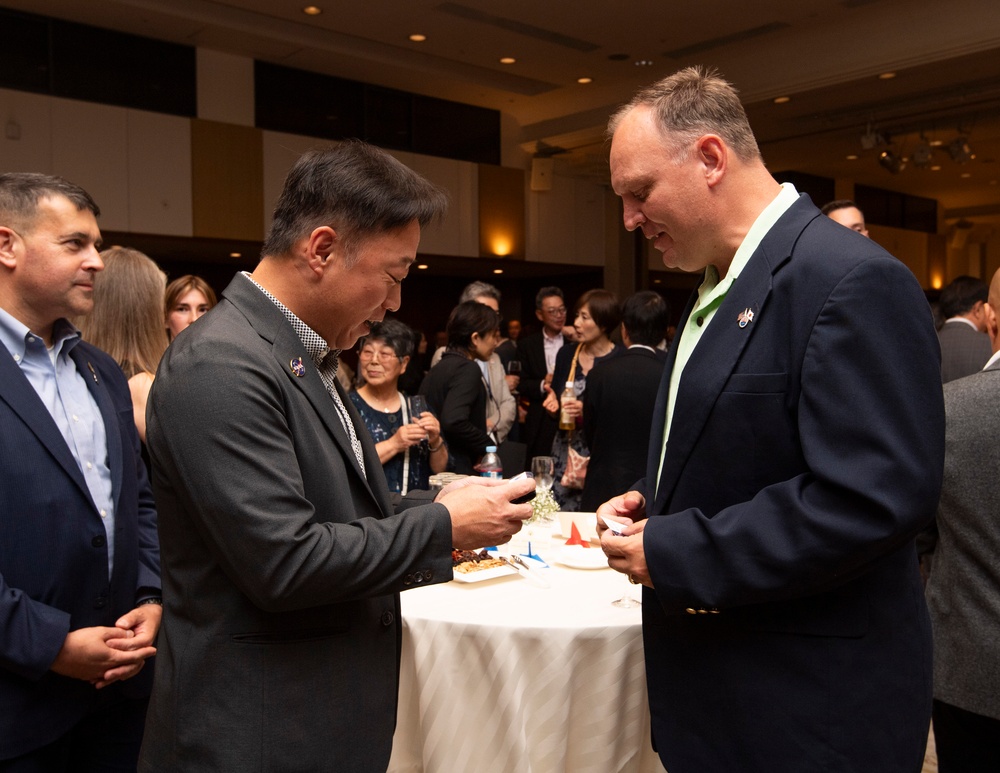CFAS Attends U.S. Consulate Fukuoka's 249th Anniversary of the USA Celebration