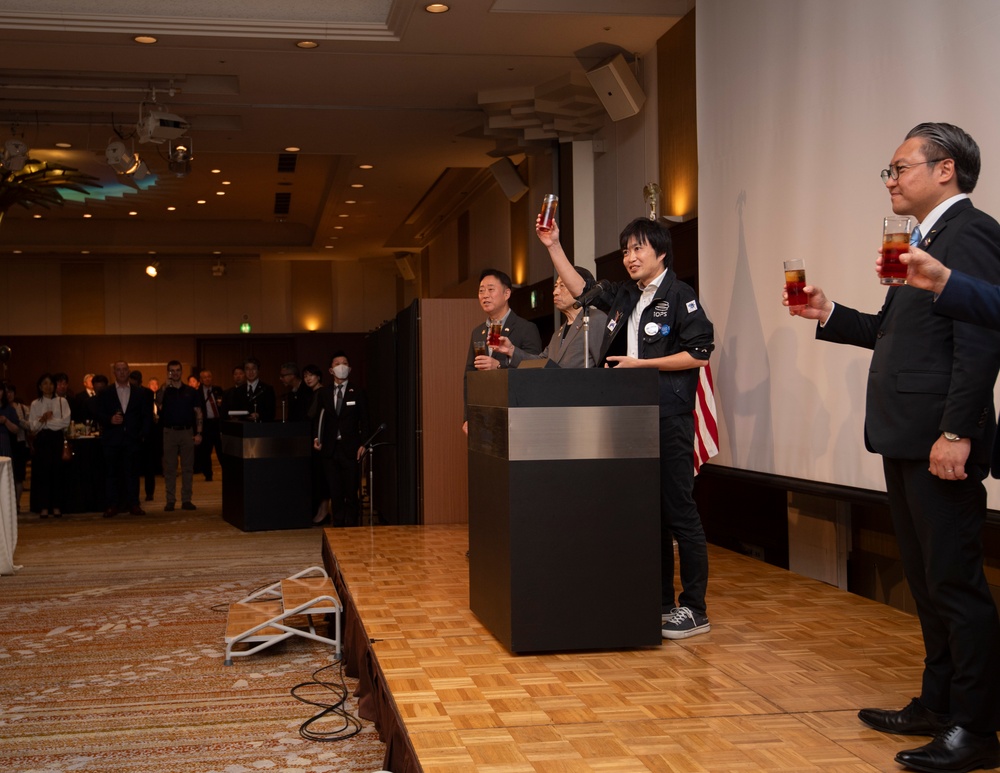 CFAS Attends U.S. Consulate Fukuoka's 249th Anniversary of the USA Celebration