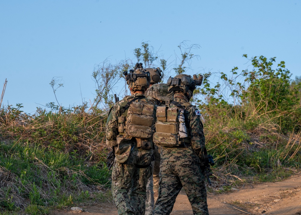 U.S, South Korean Special Forces operators conduct combined training