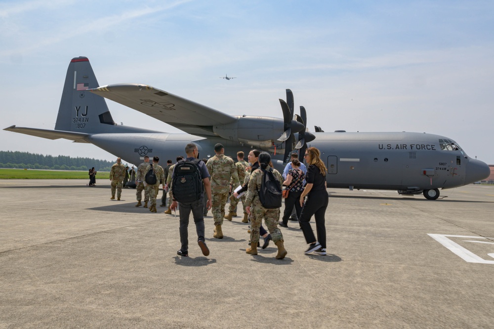 Language, culture, and connection: LEAP scholars train at Yokota