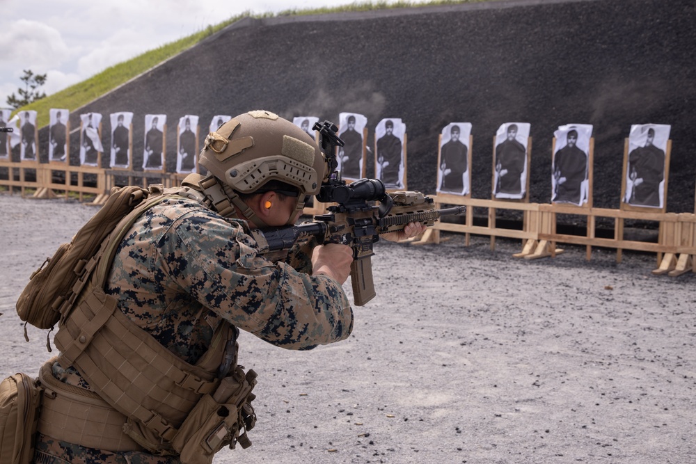 Marines Complete Combat Marksmanship Coach Course on Camp Hansen, Okinawa, Japan