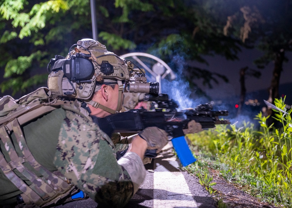 U.S, South Korean Special Forces operators conduct combined training