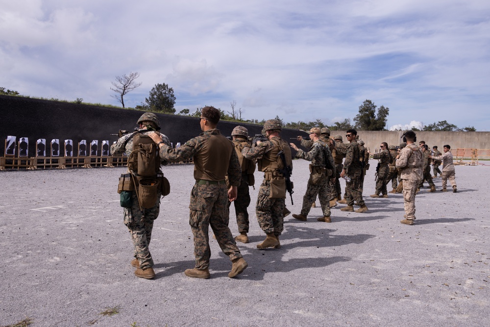 Marines Complete Combat Marksmanship Coach Course on Camp Hansen, Okinawa, Japan