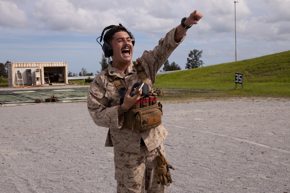 Marines Complete Combat Marksmanship Coach Course on Camp Hansen, Okinawa, Japan
