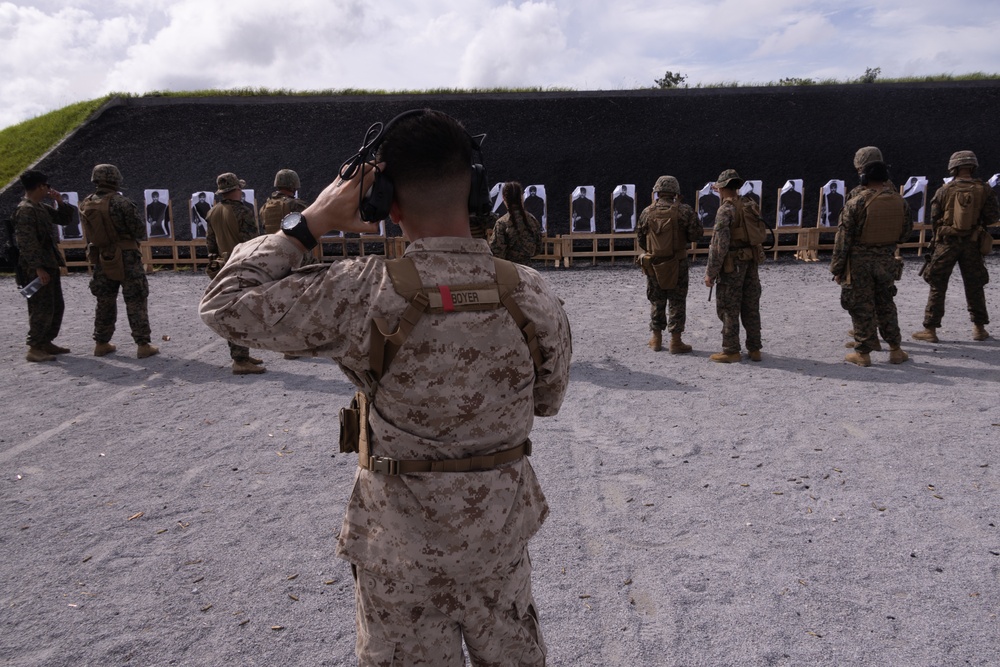 Marines Complete Combat Marksmanship Coach Course on Camp Hansen, Okinawa, Japan