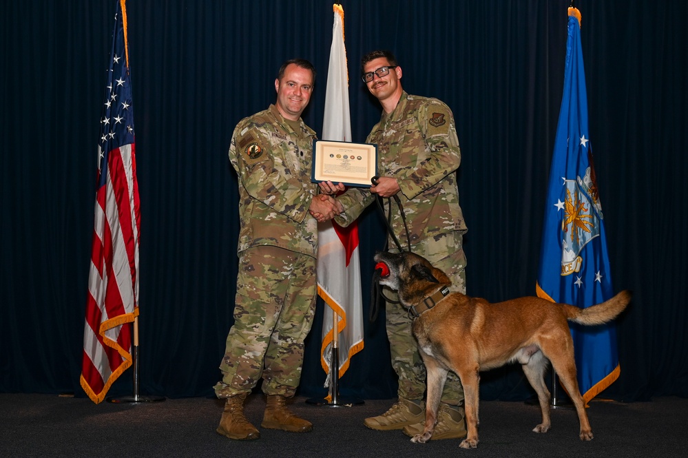 MWD Edy retires after nearly five years of service