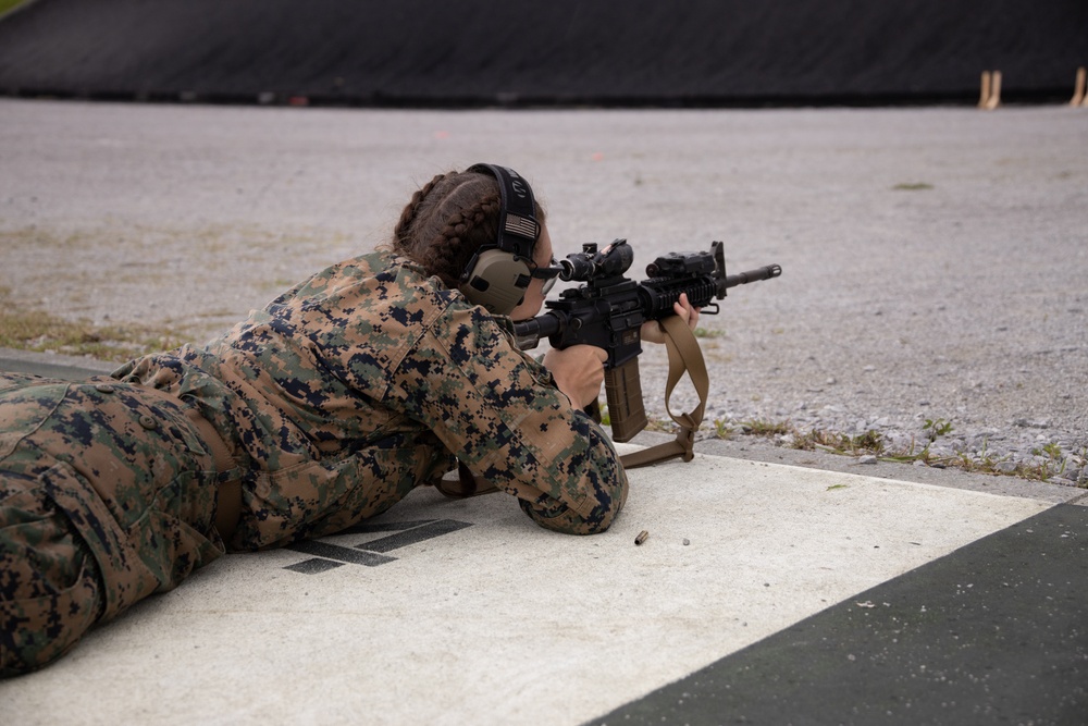 Marines Complete Combat Marksmanship Coach Course on Camp Hansen, Okinawa, Japan