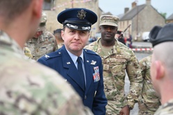 435 AGOW commander highlights courage of troops, civilians at D-Day 81st anniversary commemoration