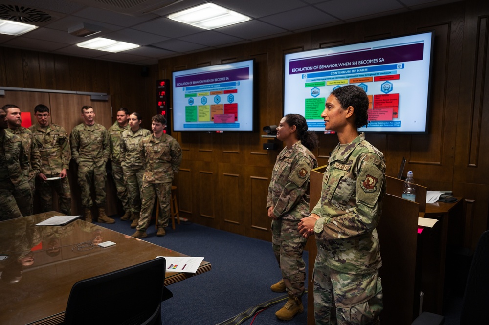 Deployed 406th AEW Team Leads Training to Support Respect and Readiness