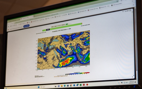 An Eye on the Skies: 378th OSS weather flight enables mission readiness