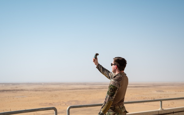 An Eye on the Skies: 378th OSS weather flight enables mission readiness