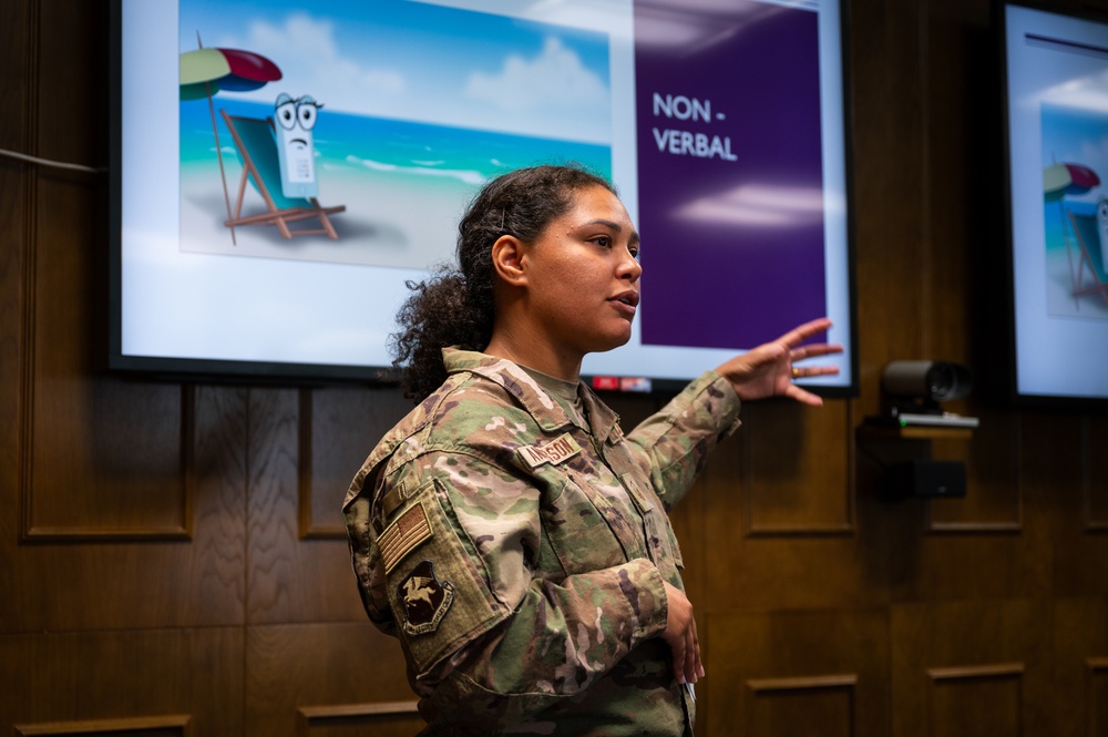 Deployed 406th AEW Team Leads Training to Support Respect and Readiness