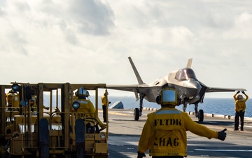 USS America (LHA 6) Conducts Flight Operations