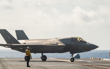 USS America (LHA 6) Conducts Flight Operations