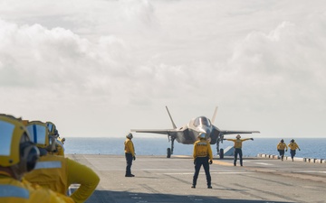 USS America (LHA 6) Conducts Flight Operations