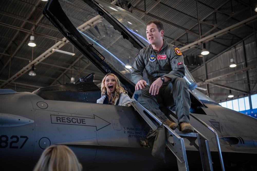 Dallas Cowboys Cheerleaders Visit Spangdahlem Air Base