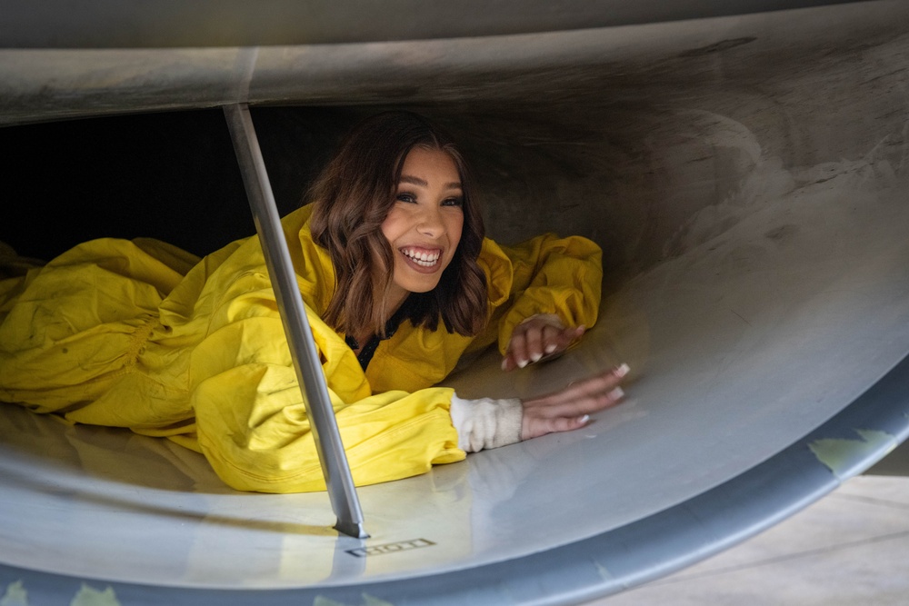 Dallas Cowboys Cheerleaders Visit Spangdahlem Air Base
