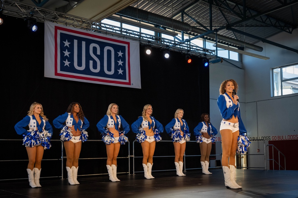 Dallas Cowboys Cheerleaders Visit Spangdahlem Air Base