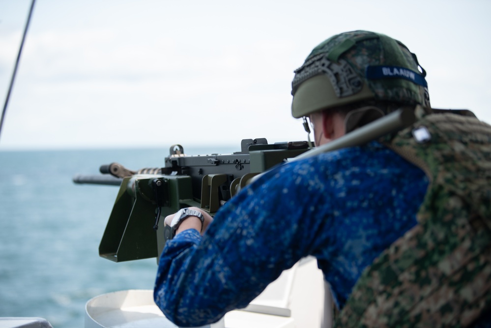 SNMCMG1 conducts enemy attack exercises during BALTOPS 25