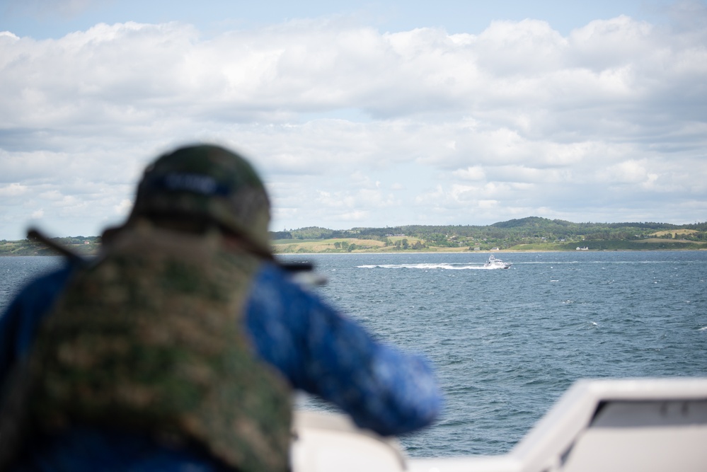 SNMCMG1 conducts enemy attack exercises during BALTOPS 25