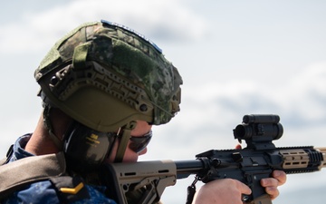 SNMCMG1 conducts enemy attack exercises during BALTOPS 25