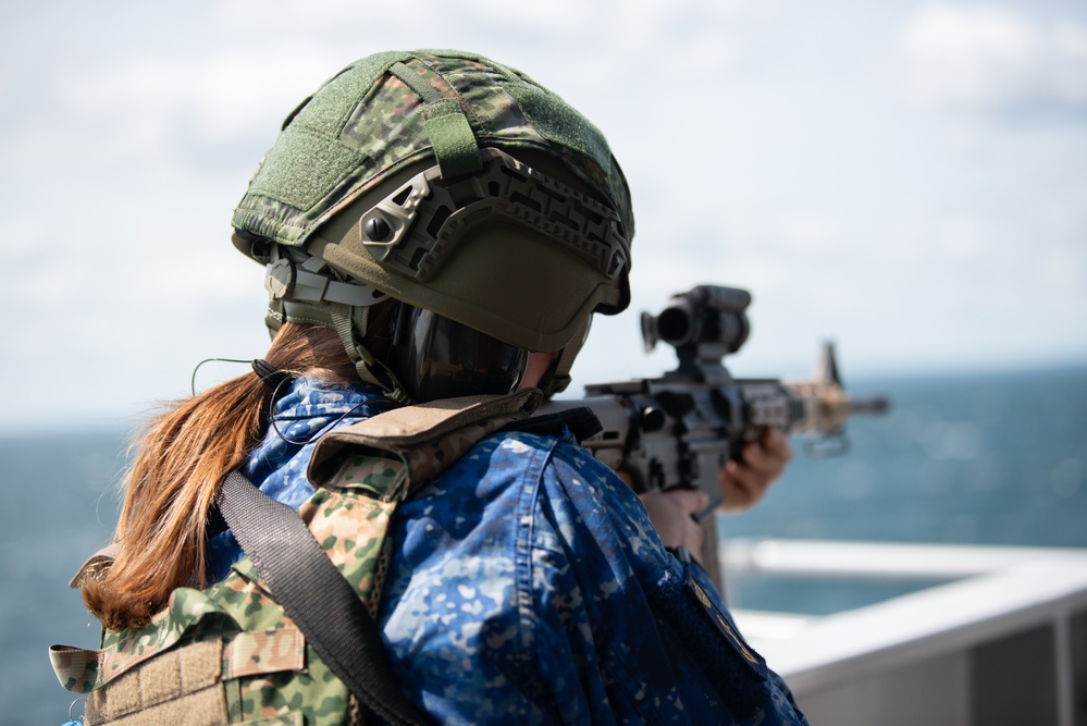 SNMCMG1 conducts enemy attack exercises during BALTOPS 25