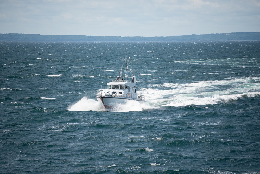 SNMCMG1 conducts enemy attack exercises during BALTOPS 25