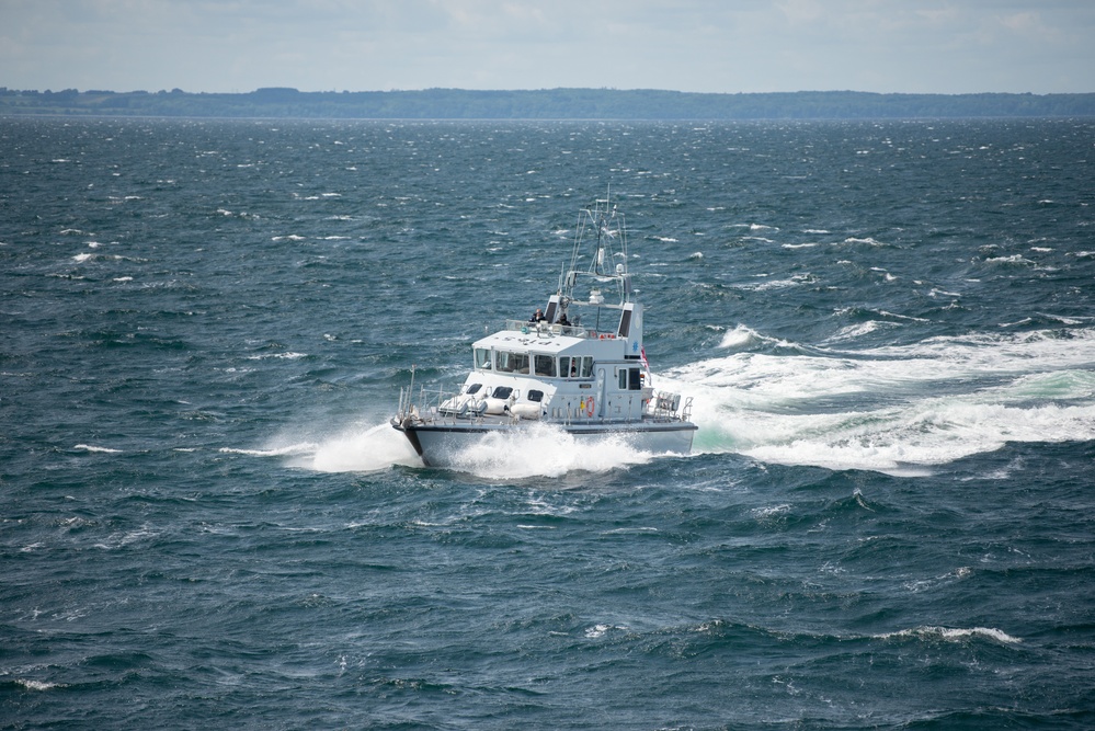 SNMCMG1 conducts enemy attack exercises during BALTOPS 25