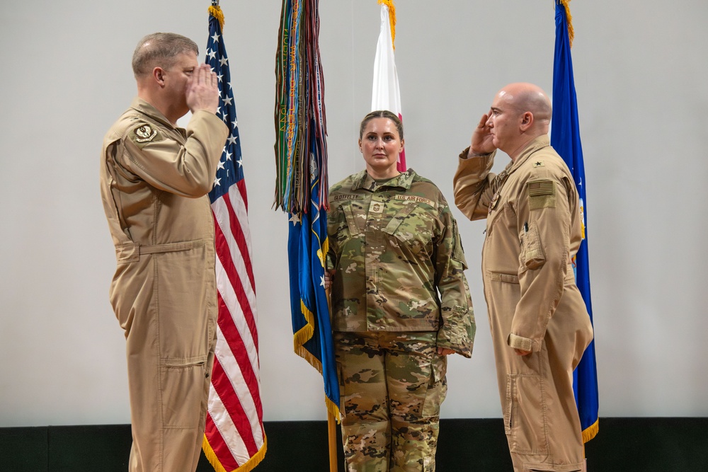 379th AEW Change of Command