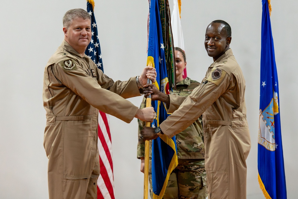 379th AEW Change of Command