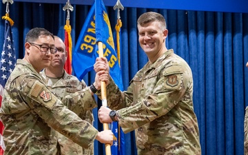 Passing the Guidon: 39th Civil Engineer Squadron changes leadership