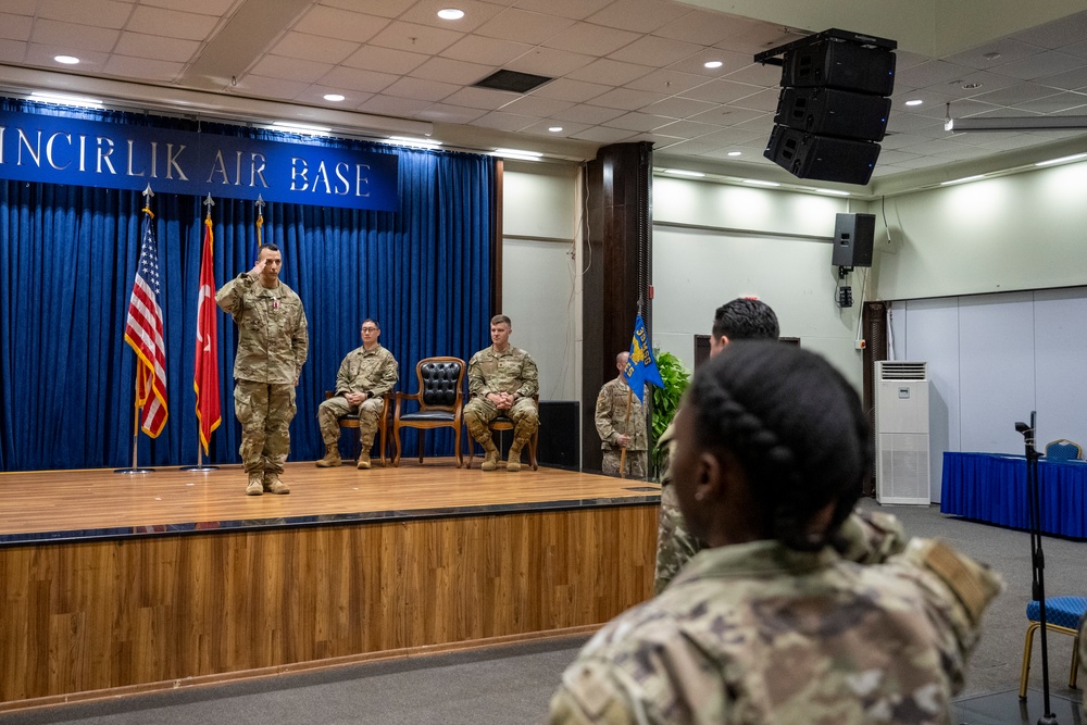 Passing the Guidon: 39th Civil Engineer Squadron changes leadership
