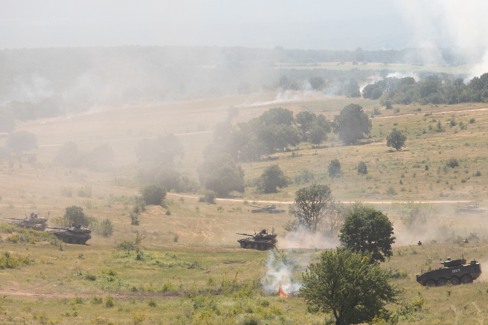 Balkan Sentinel International Live Fire Exercise and Static Display