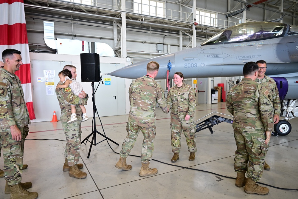31st MXS conducts change of command ceremony