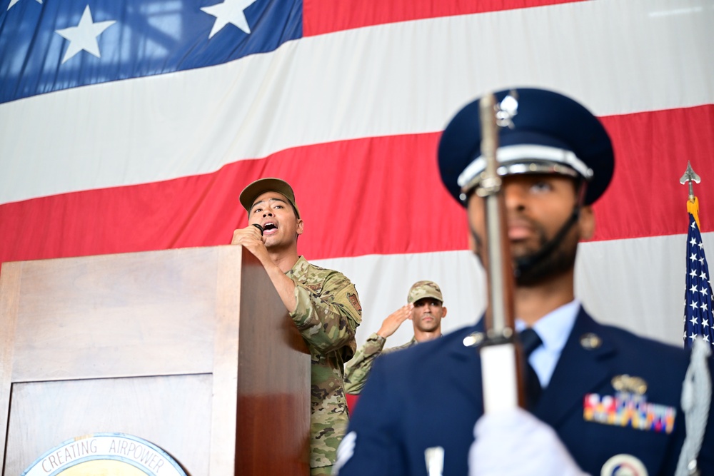 31st MXS conducts change of command ceremony