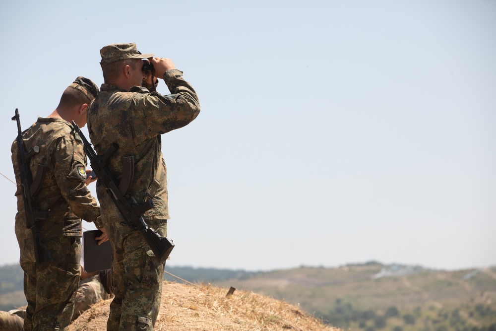 Balkan Sentinel International Live Fire Exercise and Static Display