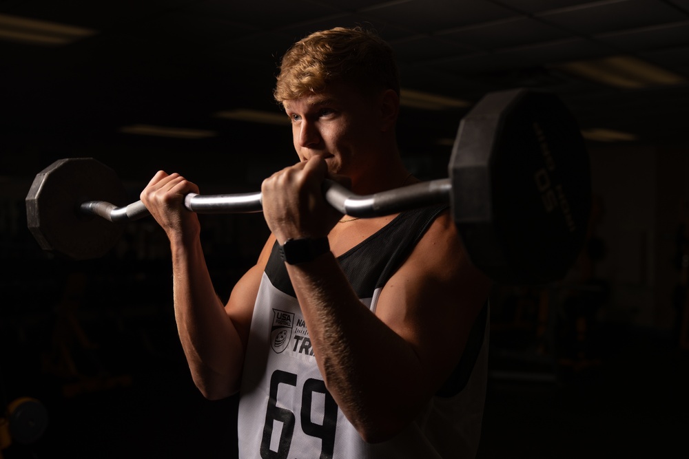 From Cyber Defense to Championship Fields, Senior Airman Wall Strives for Excellence