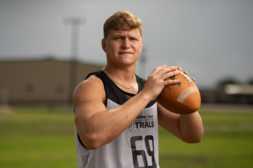 From Cyber Defense to Championship Fields, Senior Airman Wall Strives for Excellence