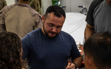 Service Members Conduct Medical Training