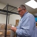Operational Medical Systems Team inspects a shipment of Freeze-Dried Plasma