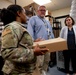 Operational Medical Systems Team inspects a shipment of Freeze-Dried Plasma