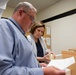 Operational Medical Systems Team inspects a shipment of Freeze-Dried Plasma