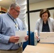Operational Medical Systems Team inspects a shipment of Freeze-Dried Plasma