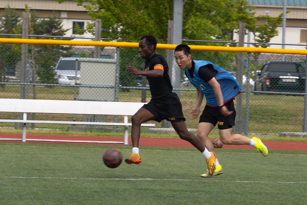 US Soldier-KATUSA Week: Soccer Preliminary Match