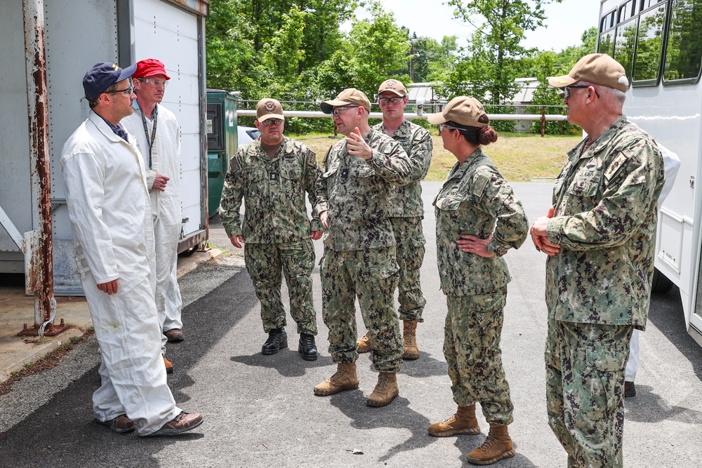 RDML David Faehnle Visits NSWC IHD