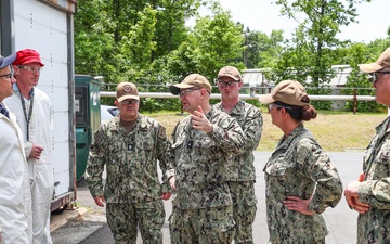 RDML David Faehnle Visits NSWC IHD